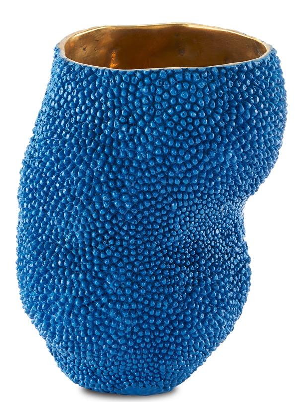 Jackfruit Vase Small - Cobalt Blue