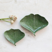 Load image into Gallery viewer, Gingko Leaf Shape Plates (set of 2)
