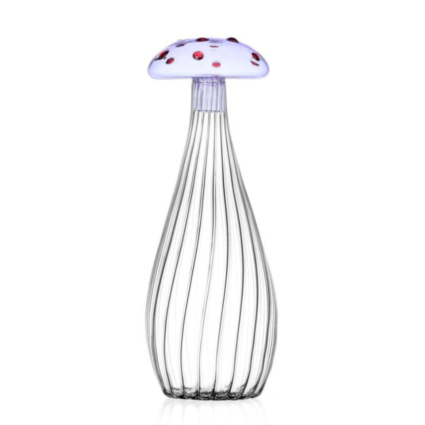 Bottle Purple Mushroom w? Red Dots