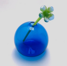 Load image into Gallery viewer, Alchemy: Mini Hand Blown Vase - Cobalt
